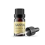 sesneslabs Santal Diffuser Oil, Niche Scent, Amber