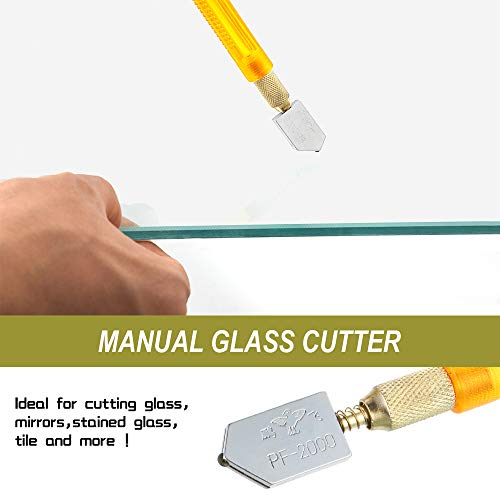 Glass Bottle Cutter, Bottle Cutter DIY Machine for Cutting Wine Beer Liquor Whiskey Alcohol Champagne Water or Soda Round Bottles Mason Jars, Accessories Tool Kit Gloves Fixing Rubber Ring Hemp Rope - Thumbnail 5