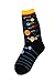 Foot Traffic, Women's Education-Theme Socks, Planets (Shoe Sizes 4-10)