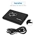 KKmoon Rfid Card Reader Contactless 14443A USB Rfid Reader with USB Interface 5pcs Cards + 5pcs Key Fob 13.56MHZ RFID