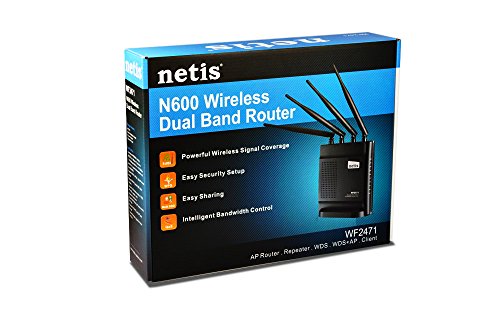 Netis Ws2471 Netis WF2471 Wireless N600 Dual Band Access Point and Repeater All in ...