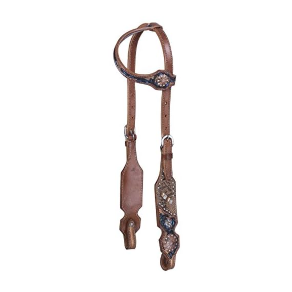 Silver-Royal-Savannah-Single-Ear-Headstall