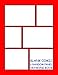 Blank Comic Drawing Book - 6 Random Panels: Red - 6 Random Panels per Page - 600 Panels - Great Qual by Life Notebooks
