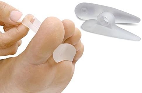Transparent Gel Toe Crest Hammertoe Straightener Splint, 3/Order, Medium from Atlas Biomechanics