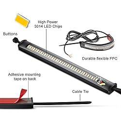 CoCsmart 2PC Flexible Switchback Dual-Color White