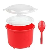Home-X - Microwave Rice Cooker, 10 Cup Cooker is