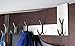 Pro Chef Kitchen Tools Over The Door Hook - 5 Coat Hooks - 15.5 Inches Wide and Fits Doors up to 1.5 Inches Thick - No Drill Towel Rack for Bathroom Storage - Behind Door Organizer Clothes Rack