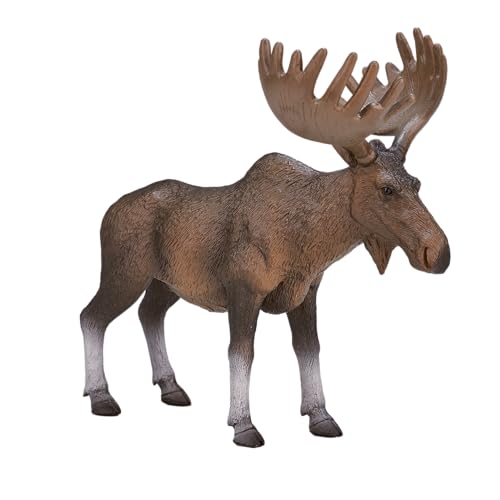 MOJO - European Elk/Moose | Hand-Painted Toy Figure | Woodland Collection | Tru…