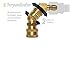 Wand Wizard Adjustable Pressure Washer Attachment Nozzle - Rotating Adjustable High Pressure Spray Tip - 1/4