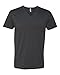 Next Level Mens Premium CVC V-Neck Tee (6240) Charcoal l