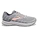 Brooks Womens Ravenna 10 Running Shoe - White/Grey/Pale Peach - B - 9.0