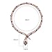 Viennois Snake Collar Choker Necklace Sexy Snake Series Red Crystal [Jewelry] for Party Gifts