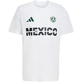 adidas Men's Mexico T-Shirt, White, X-Large