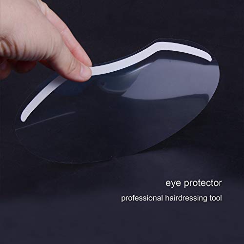 LWBTOSEE 100pcs Disposable Transparent Shield Mask,Microblading Permanent Makeup Shower Face Shields Visors, for Hairspray Salon Supplies and Eyelash Extensions Eye Eyelid Surgery Aftercare
