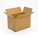 Pratt PRA0098 Recycled Corrugated Cardboard Single Wall Standard Printer's Box with C Flute, 18