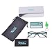 Blue Light Shield Computer Reading/Gaming Glasses for Kids- 0.0 Magnification - Anti Blue Light 90% UV Protection Low Color Distortion, Classic Black and Green Frame - Essential Gaming Gear (TK4002C1)