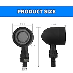 BOSYCY Motorcycle Turn Signals LED Front Lights 2