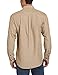 Carhartt Mens Fort Lightweight Chambray Front Relaxed Fit Ls S202 Button Down Shirts, Dark Tan Chambray, Medium US