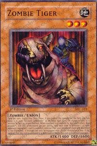 Yu-Gi-Oh! - Zombie Tiger (MFC-011) - Magicians Force - 1st Edition - Common