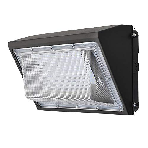 LEDwholesalers 60-Watt Outdoor LED Wall Pack Security Light Fixture ETL-Listed, Neutral White 4000K, 3763NW