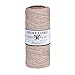 Hemptique 100% Hemp Cord Spool - 62.5 Meter Hemp String - Made with Love - No. 20 ~ 1mm Cord Thread for Jewelry Making, Macrame, Scrapbooking, DIY, & More - Natural