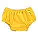 Baby Boys Cake Smash Outfit First Birthday Bloomers Bowtie Adjustable Y Back Suspenders Clothes set Yellow One Size