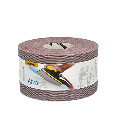 Mirka Abranet abrasive roll 115 mm x 25 m Hook & Loop grit P80