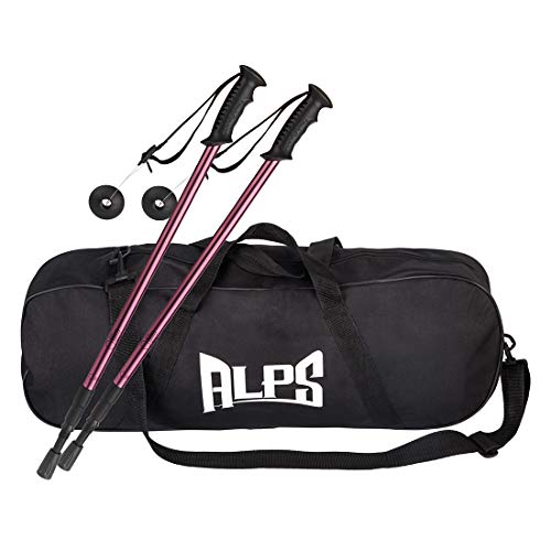 ALPS Lightweight Snowshoes Set for Women,Girls+Trekking Poles,Carrying Tote 14" - Thumbnail 5