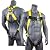 KwikSafety (Charlotte, NC) TORNADO 1D Fall Protection Full Body Safety Harness | OSHA ANSI Industrial Roofing Tool Personal Protection Equipment | Construction Carpenter Scaffolding Contractor