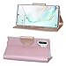 ProCase Galaxy Note 10+ Plus/5G Wallet Case, Flip Fold Kickstand Case with Card Holders Mirror, Folding Stand Protective Book Case Cover for Samsung Galaxy Note 10+ Plus/5G (2019 Release) –Pink