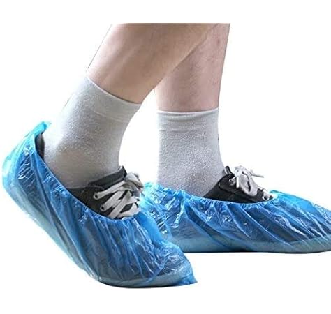 skid resistant shoe covers