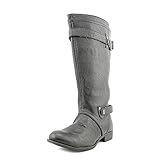 Rocket Dog Beth Womens Size 9.5 Black Faux Leather Fashion Mid-Calf Boots