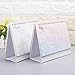 Hacloser 2019 Desk Calendars Dreamy Colorful Sky Standing Coil Paper Calendar Memo Daily Schedule Table Planner Yearly Agenda Organizer, Random Color