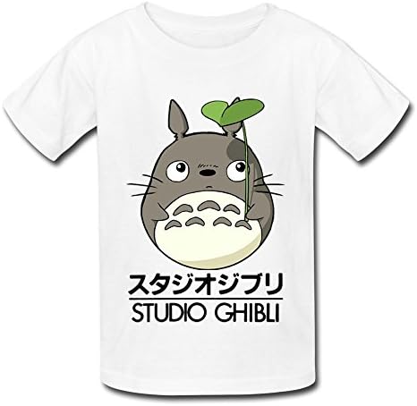 XIULIAN Tonari No Totoro Kid's T-shirts M White