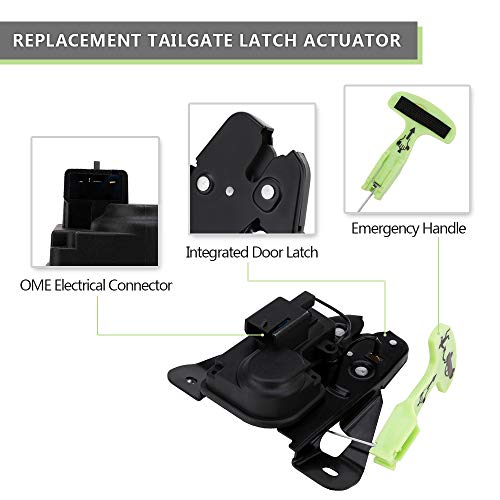 Tailgate Lock Trunk Latch Actuator For 20062018 Dodge Charger, 200818