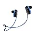 Bluetooth Headphones, TROND Edge Wireless Bluetooth Stereo Sports Headphones Headset Earbuds with Microphone, Noise Cancelling, IPX4 Sweatproof, for Gym, Running, Workout & Exercise - Blue