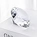 EOFEEL large diamond crystal glass paperweight home office decor gifes (3 inches)
