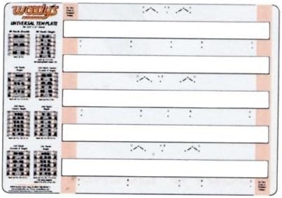 Woodys Studding Template - Universal COMB-TEMP