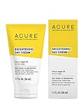ACURE Brightening Day Cream | 100% Vegan | For A Brighter Appearance | Cica & Argan Oil - Moisturizes, Fights Dullness & Improves Skin's Appearance | All Skin Types | 1.7 Fl Oz