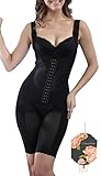 Supplim Women's Body Shaper Waist Cincher Underbust Corset Bodysuit Shapewear