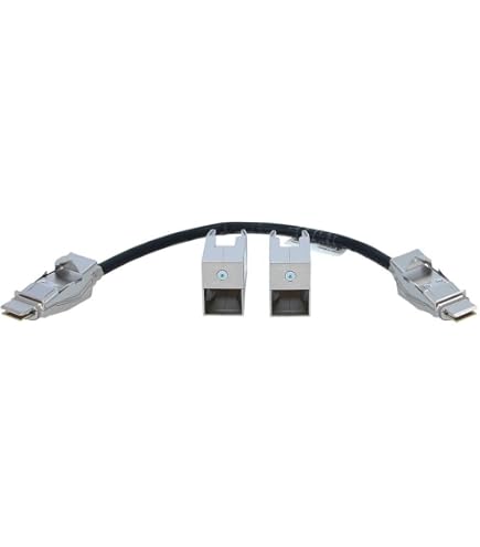 2本Cisco STACK-T1-50CM Catalyst 3850、9300 STACK-T1-50CM-Cisco 50CM 3850 and 9300 Stacking Cable – ITVoiceData