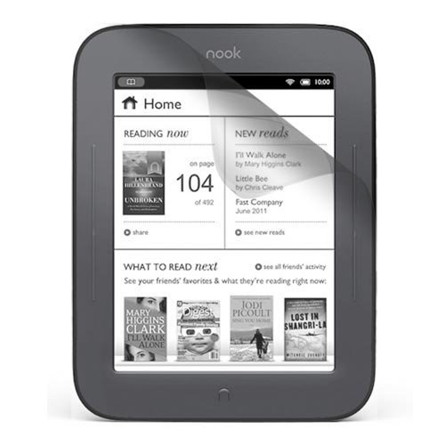 Skque Screen Protector Guard For All New NOOK 2 Touch Screen Display Screen