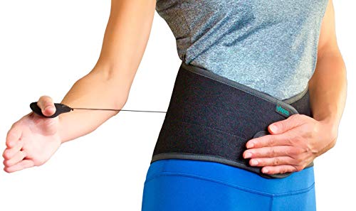 Aspen Lumbar Support Back Brace, Low Profile Aspen Lumbar Support Back Brace Women Yet Durable Aspen Lumbar Support Back Brace for Men, Back Brace for Back Pain, Injury Recovery or Prevention, Small