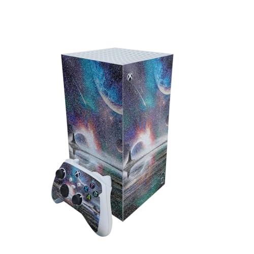 Glossy Glitter Gaming Skin Compatible with Microsoft Xbox Series X Digital Edit…