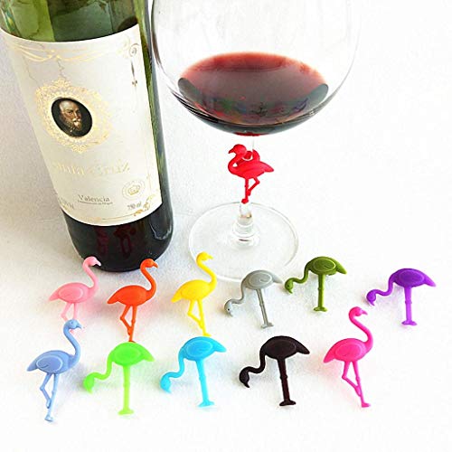 Set of 12 Wine Glass Charms Beer Party Wine Cup Markers