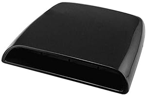 Car Decorative Air Flow Intake Hood, MoreChioce Universal Car Air Intakes Air Flow Inlet Hood Air Supply Vents, Black