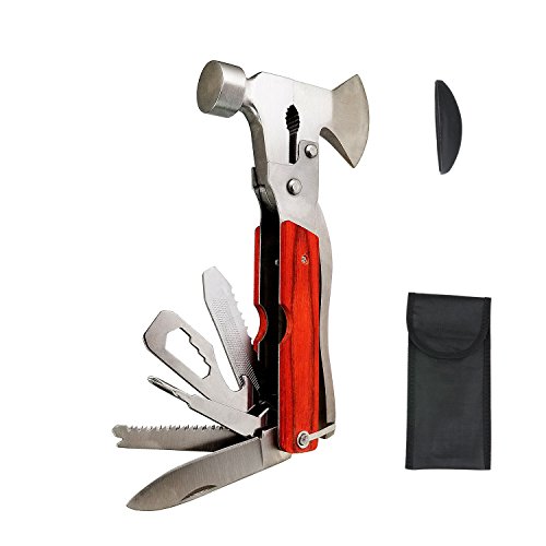 Multifunctional Multitool Survival Hammer Portable Tactical Tools with Folding Army Knife Gadgets Axe