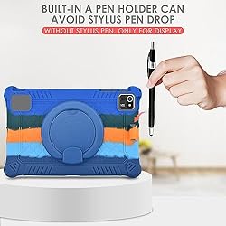 DETUOSI Silicone Case for TCL 10.36 inch with