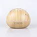 LUOYIMAN Humidifiers 300ml Cool Mist Humidifier Ultrasonic Aroma Essential Diffuser Automatic Shut-off with Variable Night Lights (Shallow wooden color)