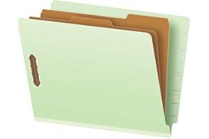 Pendaflex Pressboard End Tab Classification Folders, Legal, 10/Box